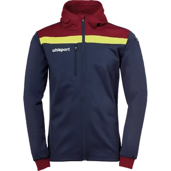 Pánské tílko Uhlsport Offense 23 Multi Hood Jacket tmavě modrá/vínová/žlutá UK L