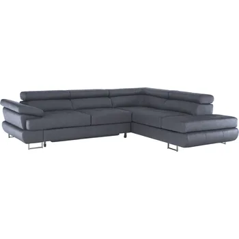 Sedací souprava Tempo Kondela Sedací souprava s úložným prostorem, šedá, pravá, BUTON R