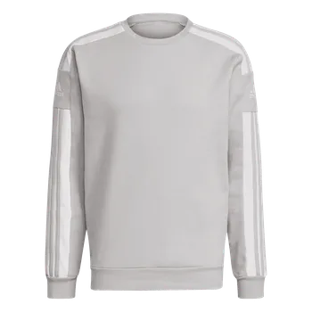 Pánská mikina Adidas Teamsport Squadra 21 Sweat Top šedá/bílá UK M