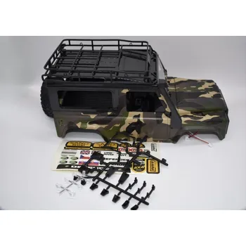 RC model Maskáčová karoserie Land Rover Trail 1/12