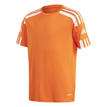 Adidas Teamsport Squadra 21 krátký rukáv oranžová/bílá UK Junior XS