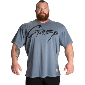 Pánské tričko Gasp VINTAGE ORIGINAL TEE OCEAN BLUE – pánské tričko Gasp seprané modré Velikost: S