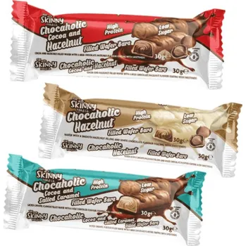 Skinny Chocaholic High Protein Wafer 30g - Choco Hazelnut