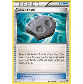 Sběratelská karetní hra Pokémon PLB 079/101 Cover Fossil - Plasma Blast Stav: Near Mint, Verze: NORMAL