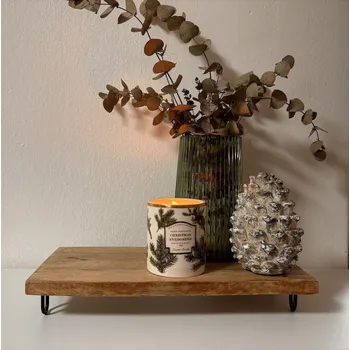 Dřevěný dekorační podnos (prkénko) na nožičkách Velikost: Malý