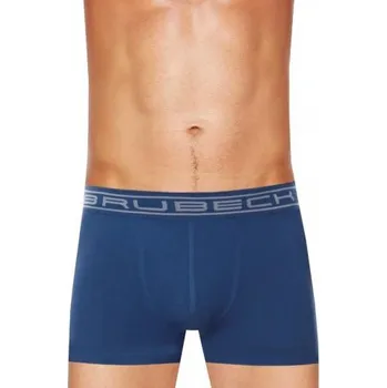 Boxerky Pánské boxerky Seamless BX1005M BRUBECK červená XXL