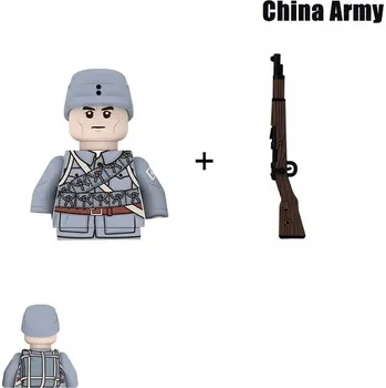 Stavebnice LEGO Figurky k vojenské stavebnici | Styl Lego - 1 Pcs-504