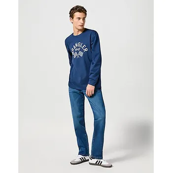 Pánské džíny Wrangler pánské džíny FRONTIER 112356829 Modrá W33/L32