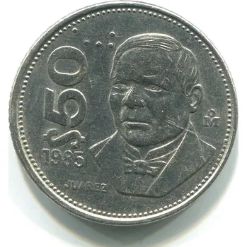 MEXIKO. 50 pesos 1985.