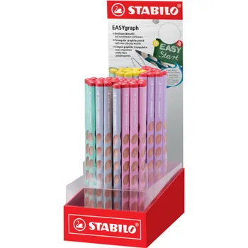 Grafitová tužka Tužky STABILO® EASYgraph HB - pastel / 60 ks