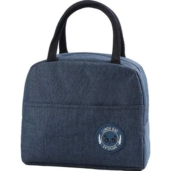 Termotaška na jídlo do práce | chladicí taška, svačinová taška - tibetská modrá