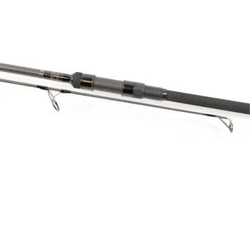 Rybářský prut Harrison Advanced Rods Harrison kaprový prut Aviator Plus 12ft 3lb 6oz All Black, sedlo 1K Carbon, Fullshrink, Kigan ZDZ Anti Tangle 50mm