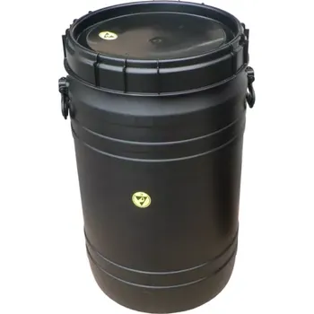 Sud PLASTOVÝ SUD CURTEC 75L ANTISTATICKÝ ČERNÝ ŠROUBOVACÍ VÍKO