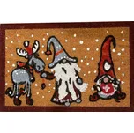 HOME ELEMENTS Rohož z kokosových vláken 40x60 cm, Skřítci