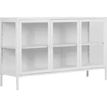 House Nordic Prosklený příborník BRISBANE bílý