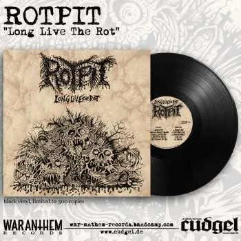 Zahraniční hudba LP Rotpit: Long Live The Rot(black Vinyl) 2024