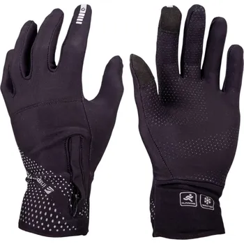 Běžecké oblečení inSPORTline Běžecké rukavice Navistos černá - L