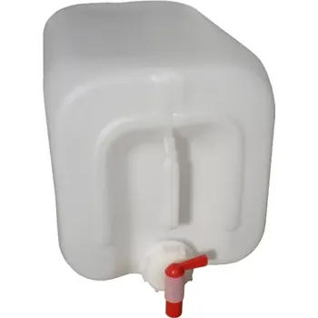 Kanystr PLASTOVÝ KANYSTR S KOHOUTEM 30L UN 3H1/Y1.9/200 NATUR 1050G STOHOVATELNÝ VČETNĚ UZÁVĚRU