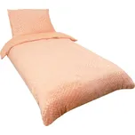 Mikroflanelové povlečení Quadra Almond 70x90 a 140x220 cm