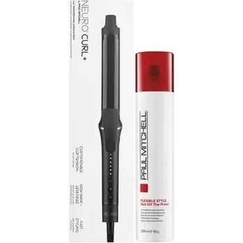 Kosmetická sada Paul Mitchell Neuro Curl+ Protect Duo - Kulma na vlasy + termoochranný sprej 200 ml Dárková sada