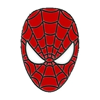 Vánoce Spiderman smaltovaný odznak pro kluky | vánoční dárek, originální doplněk - 2-202529824