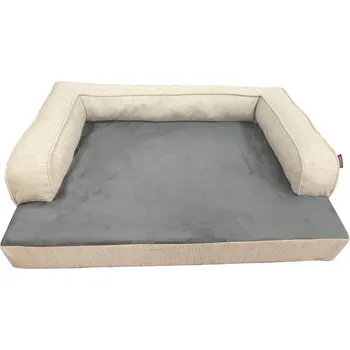 Pelíšek pro psa Matrace Gudy - šedo/béžová