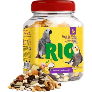 Krmivo pro ptáka RIO smes ovoce a orechu 160 g