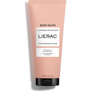 Tělový peeling Lierac Body-Nutri The Resurfacing Scrub - Obnovující tělový peeling 200 ml