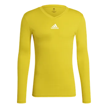 Pánské tričko Adidas Teamsport Team Base dlouhý rukáv žlutá UK M