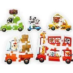 PUZZLIKA 13784: AUTA: PUZZLE 5 OBRÁZKŮ 2