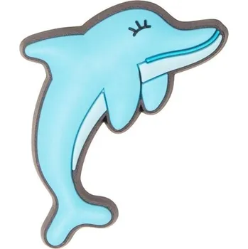 Ozdoba na botu Crocs Jibbitz Delfín Modrá