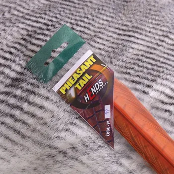 Umělá nástraha HENDS PHEASANT TAIL - FLUO ORANŽOVÁ PT94
