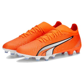 Kopačky Puma ULTRA Match FG/AG oranžová/černá/bílá EUR 46