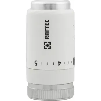 Hlavice pro radiátor RAFTEC Termostatická hlavice bílá - kapalinová