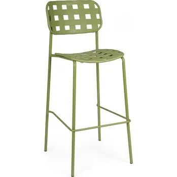 Barová židle BIZZOTTO Barová židle CLOVER zelená 0650039