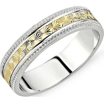 Prsten Stříbrný snubní prsten VĚRNOST Velikost prstenu: 6 (EU: 51-53) Ag 925; ≤3,3 g.