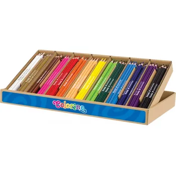 Pastelky Colorino trojhranné BIG Pack / 168 ks / 12 x 14 barev