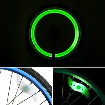 Cyklosvítilna Světlo na kolo | osvětlení na kolo - více barev - Zelená