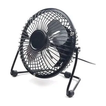 Domácí ventilátor Gembird NF-03 USB stolní ventilátor 4'', černý - NF-03