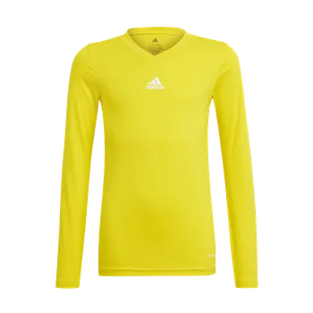 Pánské tričko Adidas Teamsport Team Base dlouhý rukáv žlutá UK Junior M