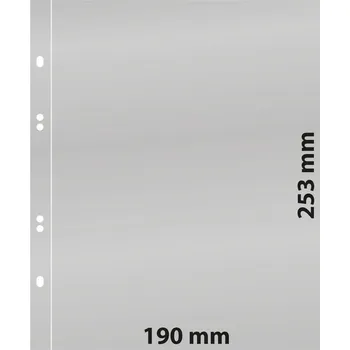 Obal pro sběratelský předmět Lindner Multi Collect - 1 kapsa (190 x 253 mm) Varianta: průhledná