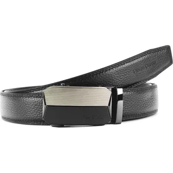 Opasek Pánský kožený opasek Pierre Cardin Brenn - černá