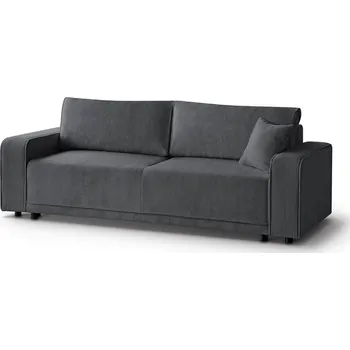 Pohovka PIREUS - POHOVKA rozkládací - látka TMAVĚ ŠEDÁ -POSO 60 - kolekce "MRS"(PRIMO KANAPA= 2 BALÍKY(K250-E)