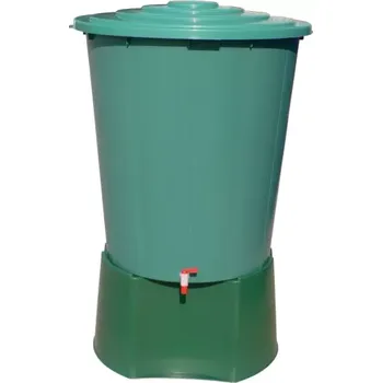 Sud PE SUD 300 L TYP 4530 NA DEŠŤOVOU VODU ZAHRADNÍ VČETNĚ VÝPUSTNÉHO KOHOUTKU A VÍKA (8,5KG)