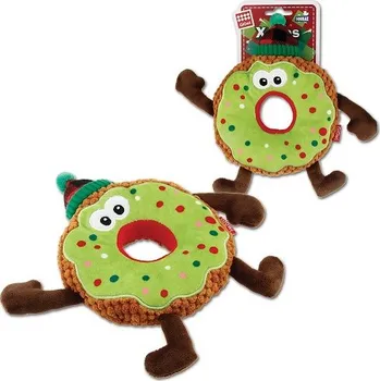 Hračka pro psa Vánoční donut hračka