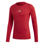 Adidas Teamsport Alphaskin dlouhý rukáv červená UK XXL