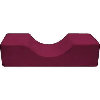 Polštář Měkký krční polštář z paměťové pěny na prodlužování řas | kosmetický polštář, krční polštář - Červeno-flanel