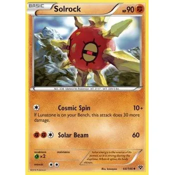 Sběratelská karetní hra Pokémon XY 064/146 Solrock - XY Stav: Excellent, Verze: NORMAL