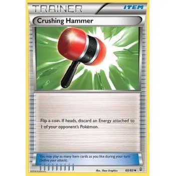 Karetní hra Pokémon GEN 060/083 Crushing Hammer - Generations Stav: Excellent, Verze: NORMAL