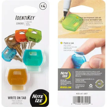 Nite Ize IdentiKey Covers (4ks) (Rozlišovač klíčů Nite Ize IdentiKey Covers (4ks))